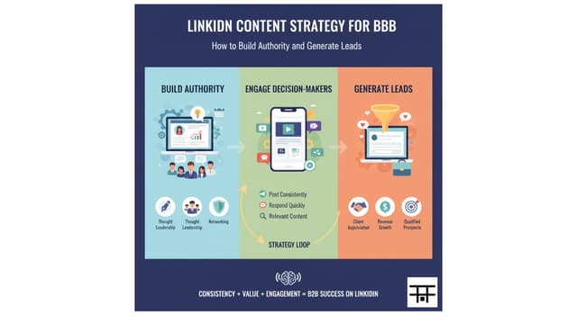 LinkedIn Content Strategy for B2B: How to Build Authority and Generate Leads